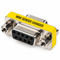 (image for) DB9 F/F Mini Gender Changer