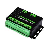 USB to 4-port RS485 Converter, w. screw terminals (image for) USB to 4-port RS485 Converter, w. screw terminals