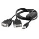 (image for) USB to Serial Cable, 2-ports