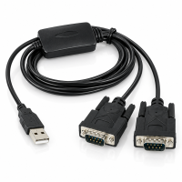 (image for) USB to Serial Cable, 2-ports