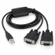 (image for) USB to Serial Cable, 2-ports