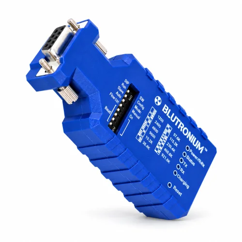 (image for) Serial Bluetooth Adapter - RS232, Blutronium w/ built-in battery