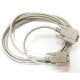 (image for) Serial Cable DB9, Male/Male, 6ft - Straight-Through
