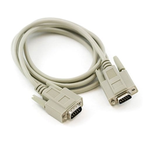 (image for) Serial Cable DB9, Male/Male, 6ft - Straight-Through