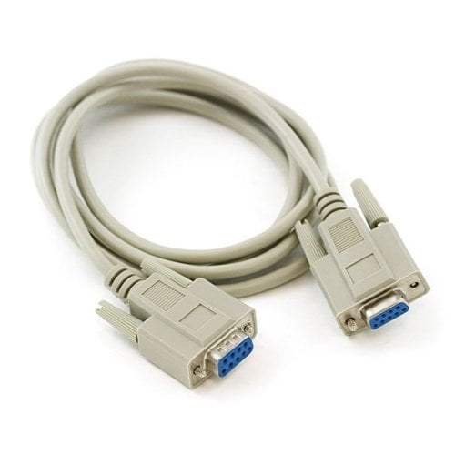 (image for) Serial Cable DB9, Female/Female, 6 ft - Straight-Through