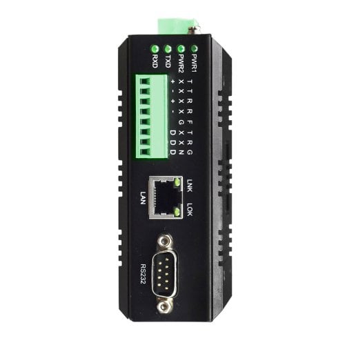 (image for) Serial to Ethernet Converter (RS232, RS485, RS422) Industrial