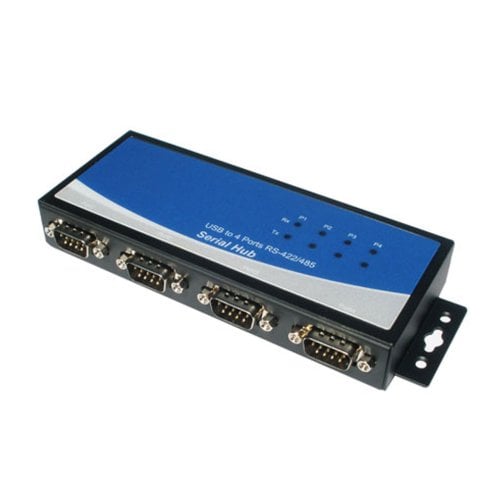 (image for) USB to 4-port RS485 / RS422 Converter, Panel Mount