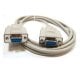 (image for) Null Modem Cable, Serial DB9 Female / Female 3 ft