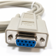(image for) Null Modem Cable, Serial DB9 Female / Female 3 ft