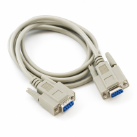 (image for) Null Modem Cable, Serial DB9 Female / Female 3 ft