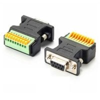 DB9 Terminal Block, 9 terminals press type (image for) DB9 Terminal Block, 9 terminals press type