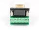(image for) DB9 Terminal Block Header, 6 terminals