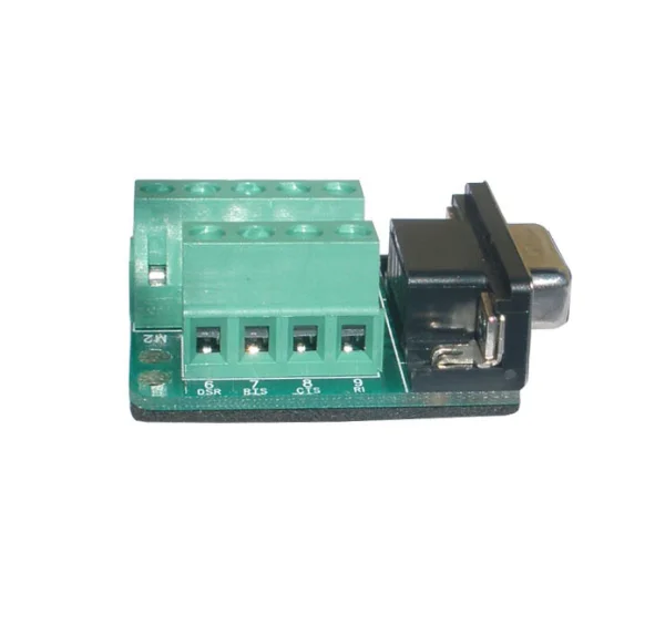 (image for) DB9 Terminal Block, 9 terminals - Click Image to Close