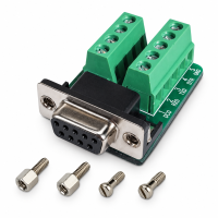 (image for) DB9 Terminal Block, 9 terminals