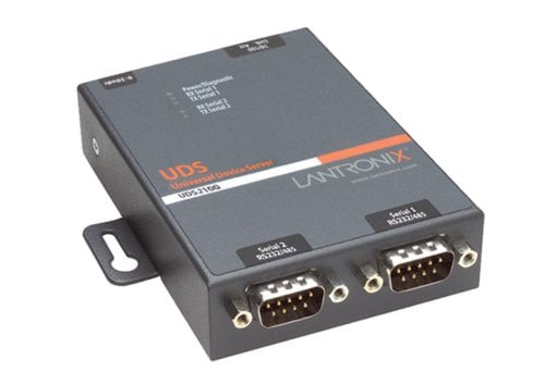 (image for) Serial Ethernet Converter (RS232, 485, 422) 2-ports - Lantronix