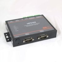 Serial to Ethernet Converter (RS232, RS485, RS422) 2-ports, Panel Mount (image for) Serial to Ethernet Converter (RS232, RS485, RS422) 2-ports, Panel Mount