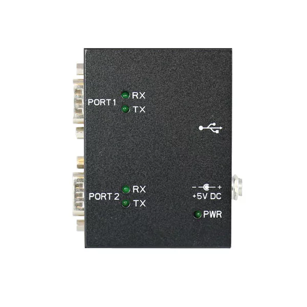 (image for) USB to Serial Adapter, 2-ports, Industrial - Click Image to Close