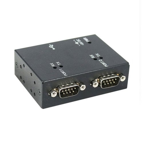 (image for) USB to Serial Adapter, 2-ports, Industrial