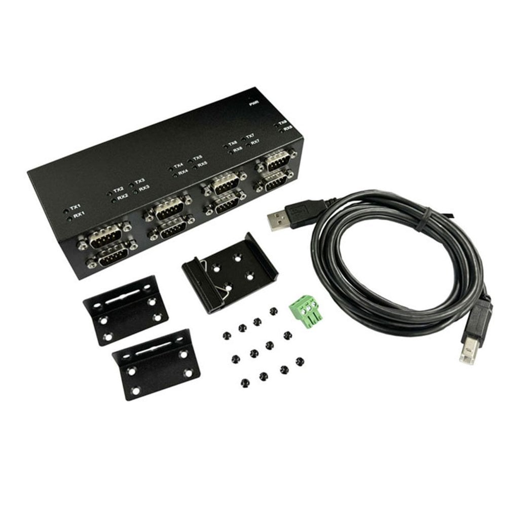 USB to serial converter with 8 serial ports