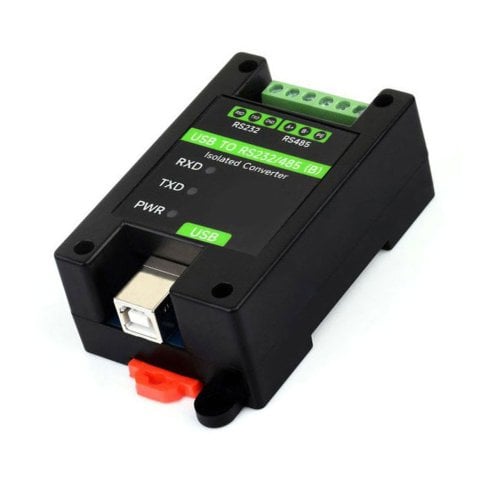 (image for) USB to RS232 / RS485, Isolated DIN Mount