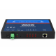 (image for) Serial Ethernet Converter (RS232, RS485, RS422), Panel Mount, 4 Ports