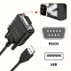 (image for) USB to Serial RS232 Adapter, Full LED's