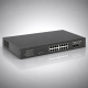 (image for) 16-Port Ethernet Switch Gigabit, PoE & Fiber