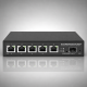 (image for) 5-Port Ethernet Switch Gigabit, PoE & Fiber