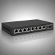 (image for) 8-Port Ethernet Switch Gigabit, PoE & Fiber
