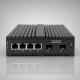 (image for) 4-Port Ethernet Switch Gigabit & Fiber