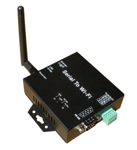 (image for) Serial WiFi Adapter - RS232, RS485, RS422 - Industrial