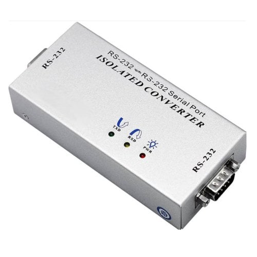 (image for) RS232 Optical Isolator, Industrial 8-Wire, 15KV