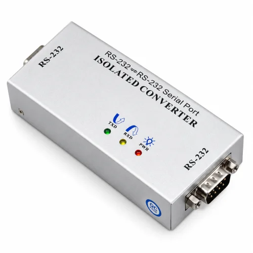 (image for) RS232 Optical Isolator, Industrial 8-Wire, 15KV