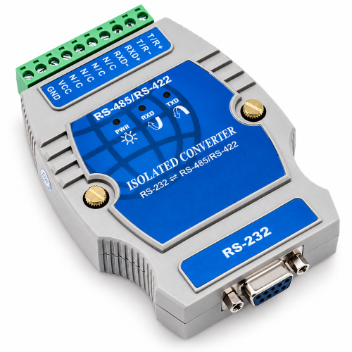(image for) RS232 - RS485 / RS422, Isolated - DIN mount