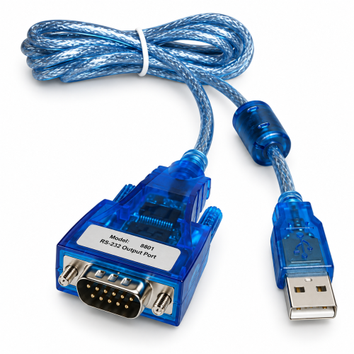 (image for) USB to RS232 Adapter, Thumb-screws