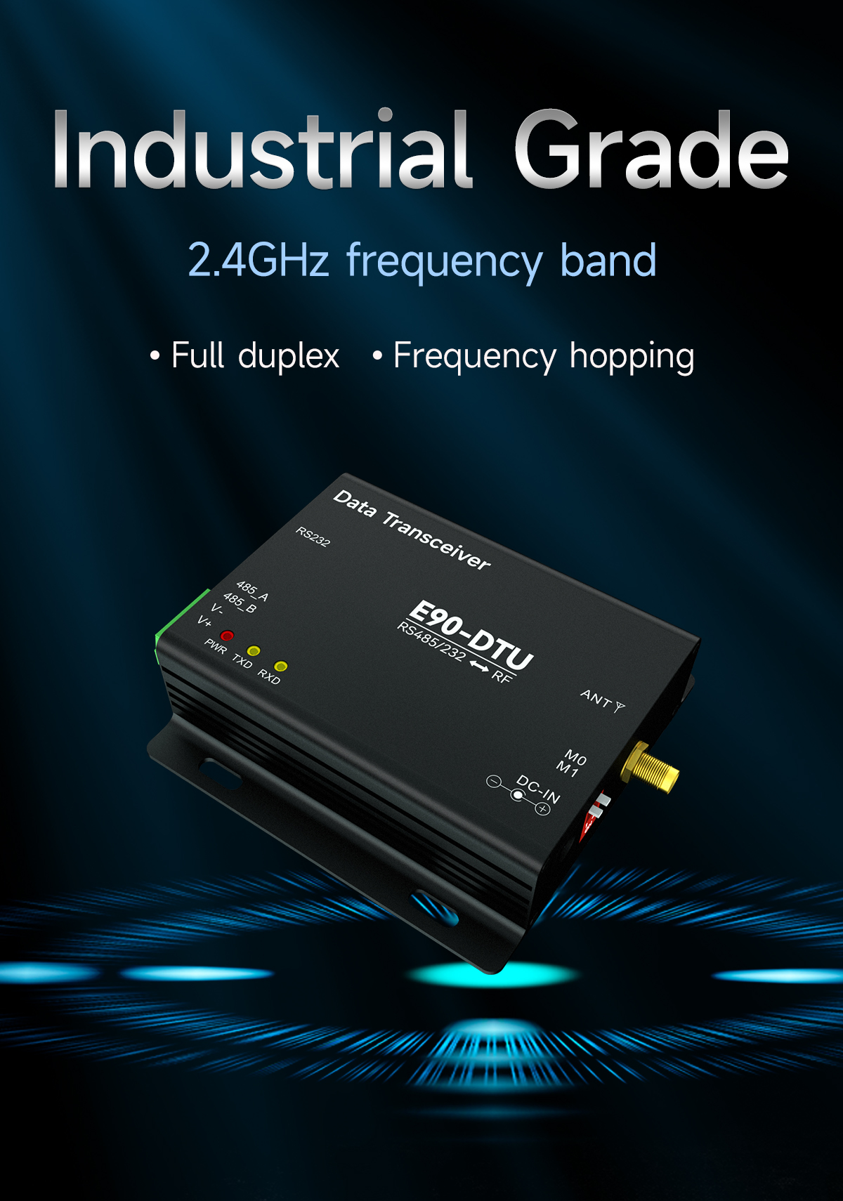 RS232 serial wireless radio